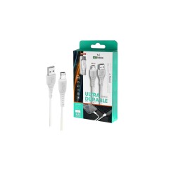 CHARGING CABLE MICRO NEW SCIENCE 2.4A REF 1297 WHITE CHARGING CABLE MICRO NEW SCIENCE 2.4A REF 1297 WHITE
